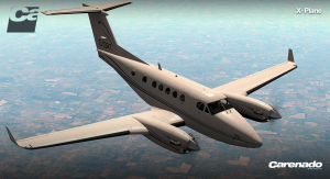 X-Plane 10 AddOn - Carenado - B200 King Air 17